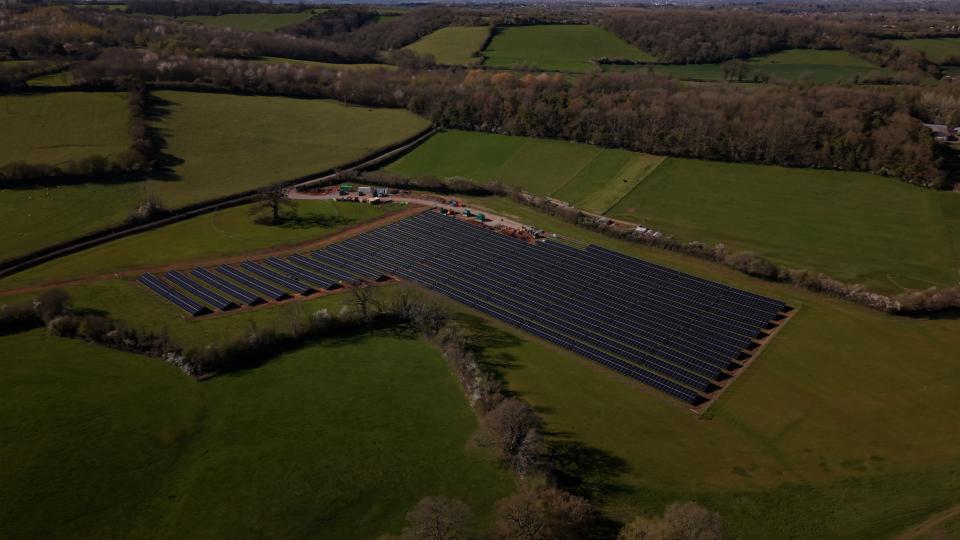 photo of Fairy Hill solar farm